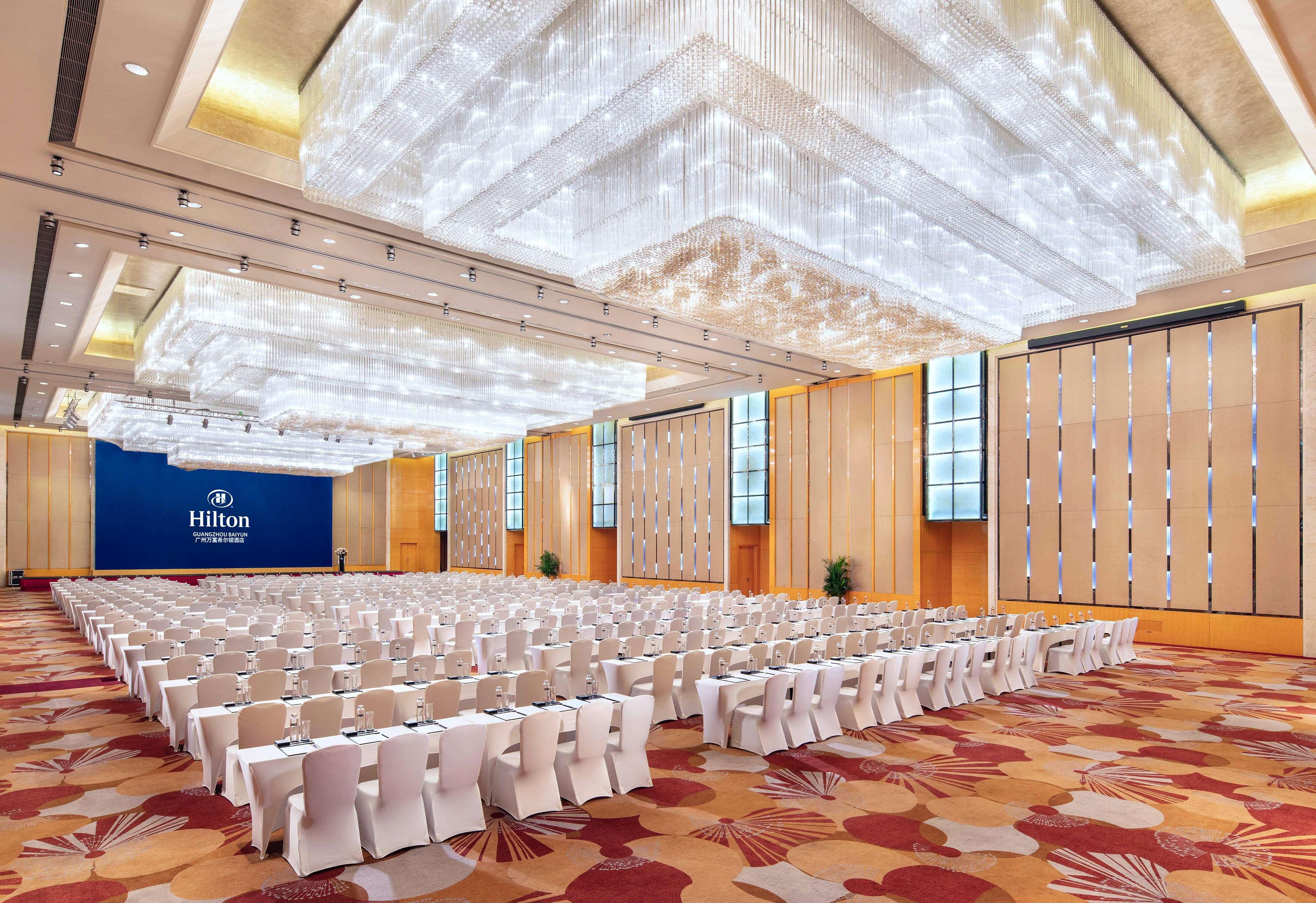 Hilton Guangzhou Baiyun - Free Shuttle For Canton Fair Period, Close To Luhu Golf Club & Leather Market Dış mekan fotoğraf