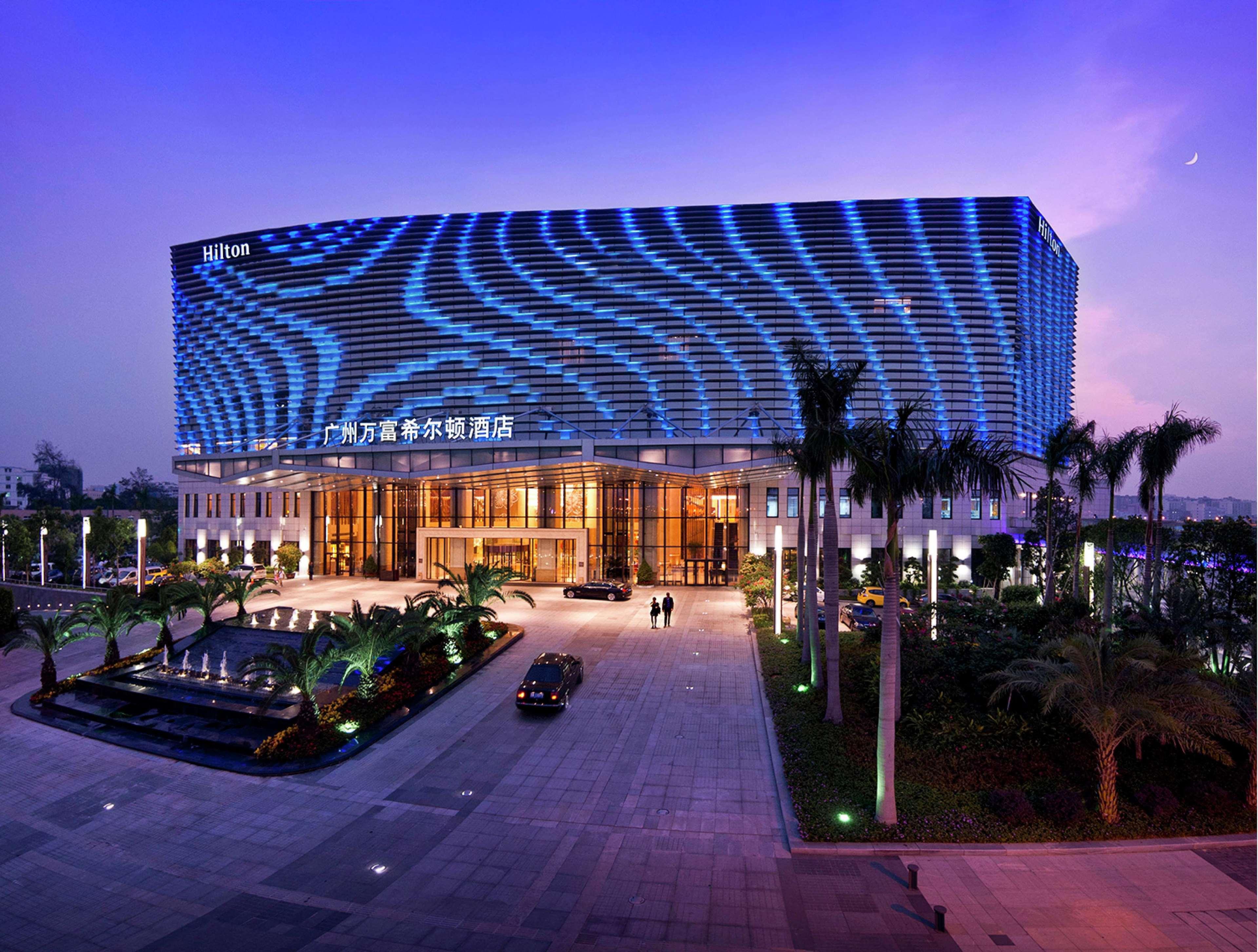 Hilton Guangzhou Baiyun - Free Shuttle For Canton Fair Period, Close To Luhu Golf Club & Leather Market Dış mekan fotoğraf